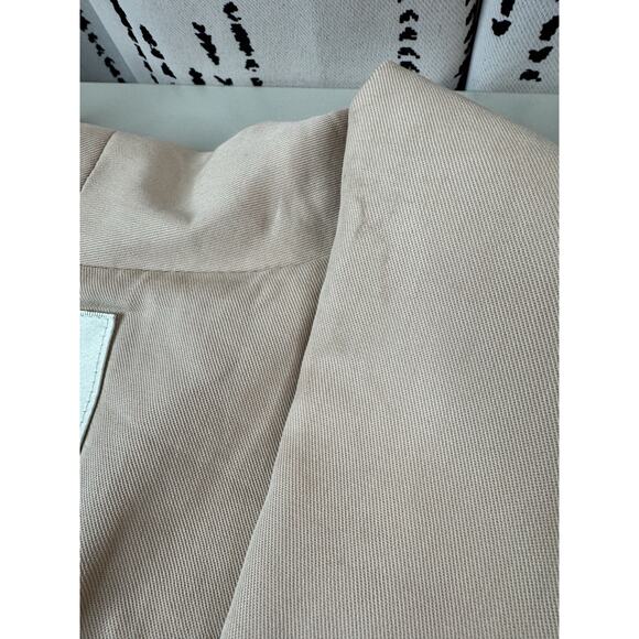 Anthropologie ELEVENSES Glitzen Party Blazer 14 Champagne Sequined Sleeves Glam - Picture 13 of 16